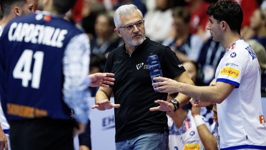 Paulo Pereira analisa triunfo contra a Dinamarca no Europeu de andebol