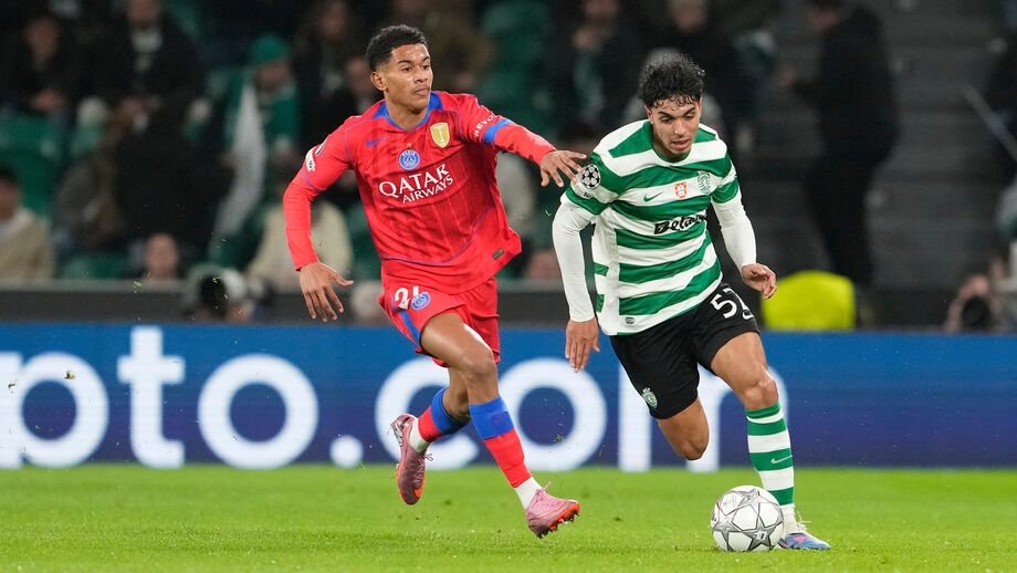João Simões jogou 86 minutos contra o PSG