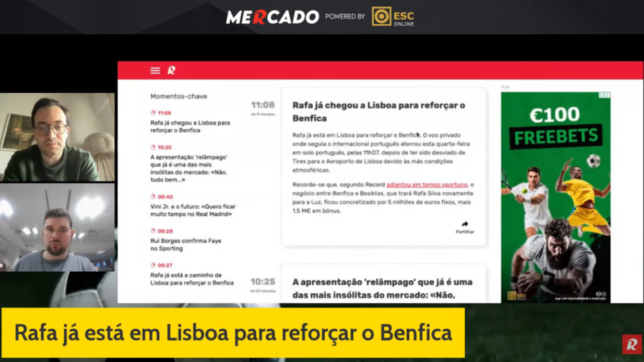 Os temas que marcam o dia no que à janela de transferências diz respeito