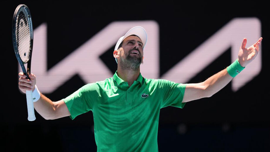 Novak Djokovic bate Francesco Maestrelli e avança no Open da Austrália