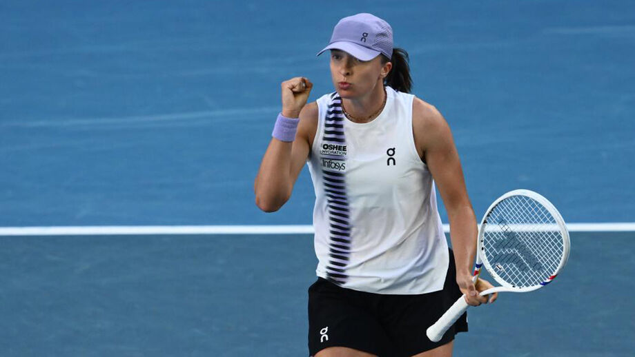 Iga Swiatek apura-se para a terceira ronda do Open da Austrália