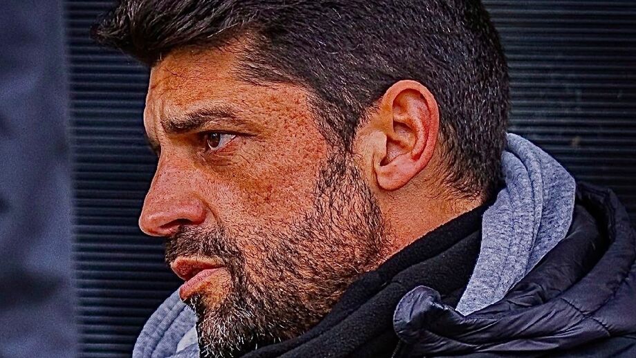 Alex confiante na subida