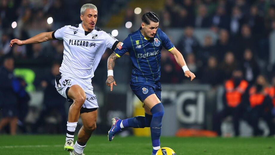 Receção ao FC Porto gerou quase 9 mil euros de multas ao V. Guimarães