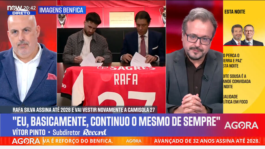 Pedro Sousa, diretor executivo da CM Rádio, acredita na utilização do avançado no Benfica-E. Amadora