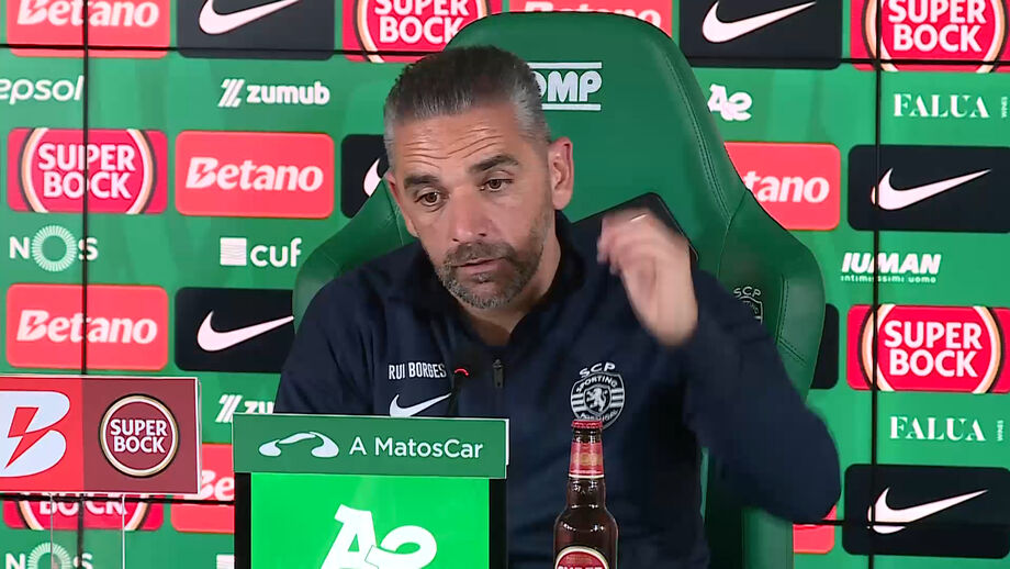 Declarações do treinador do Sporting em conferência de imprensa de antevisão ao jogo com o Arouca