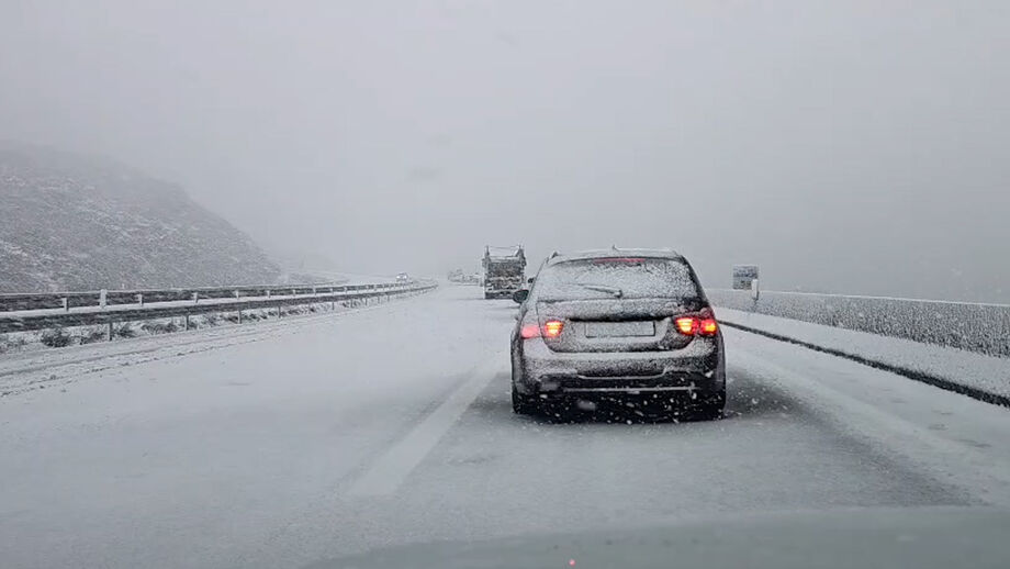 Queda de neve colocou Bragança, Guarda e Castelo Branco sob aviso amarelo até à 00h00 de sábado