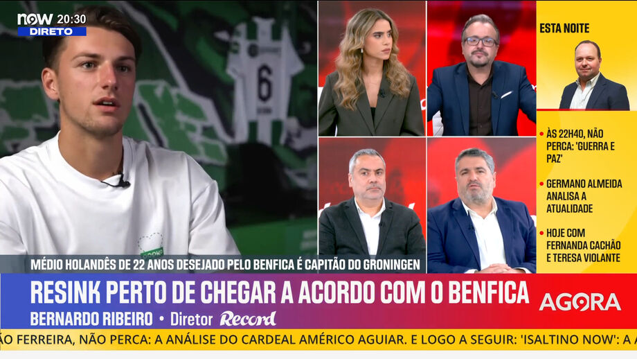 Diretor de Record analisa interesse das águias no médio do Groningen