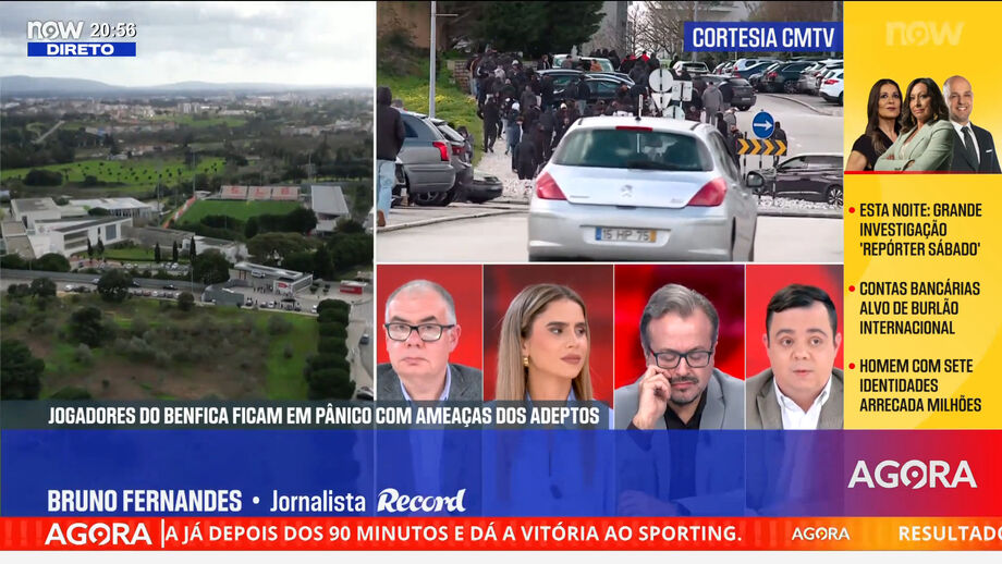 Bruno Fernandes, editor de Record, revela novos dados sobre momento do Benfica
