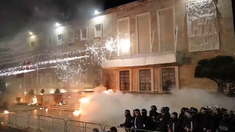 Manifestação da oposição