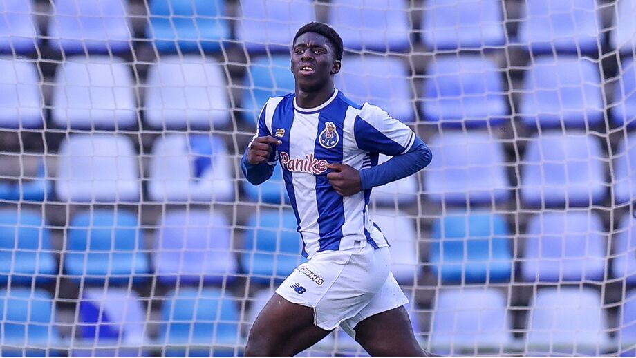 Tcherno Jamanca festeja golo pelo FC Porto