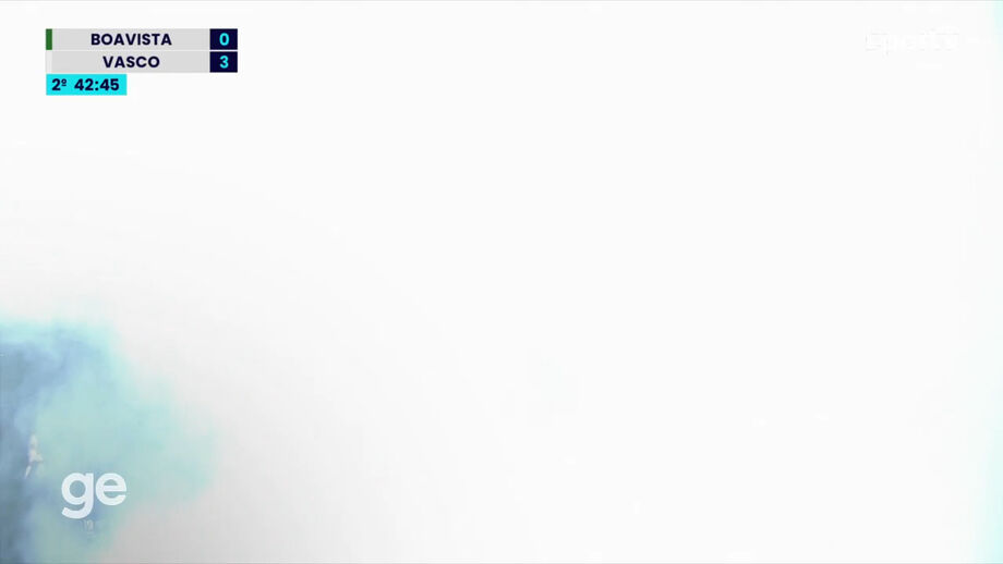 Momento insólito aconteceu já nos últimos minutos do encontro