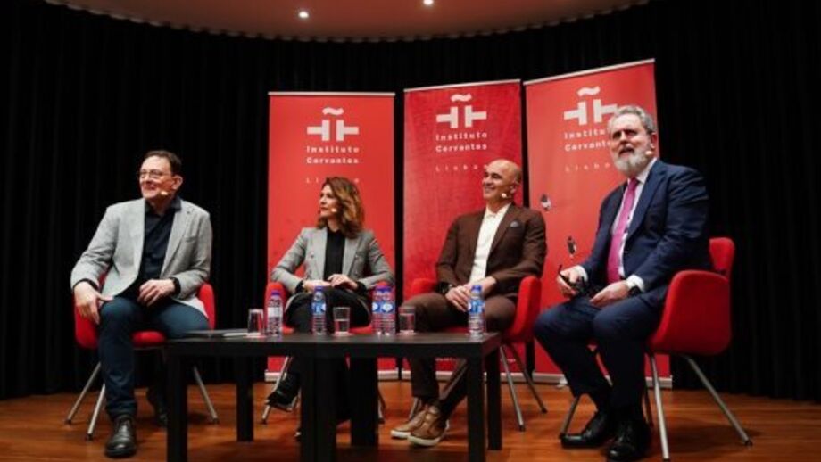 Roberto Martínez esteve no Instituto Cervantes, em Lisboa