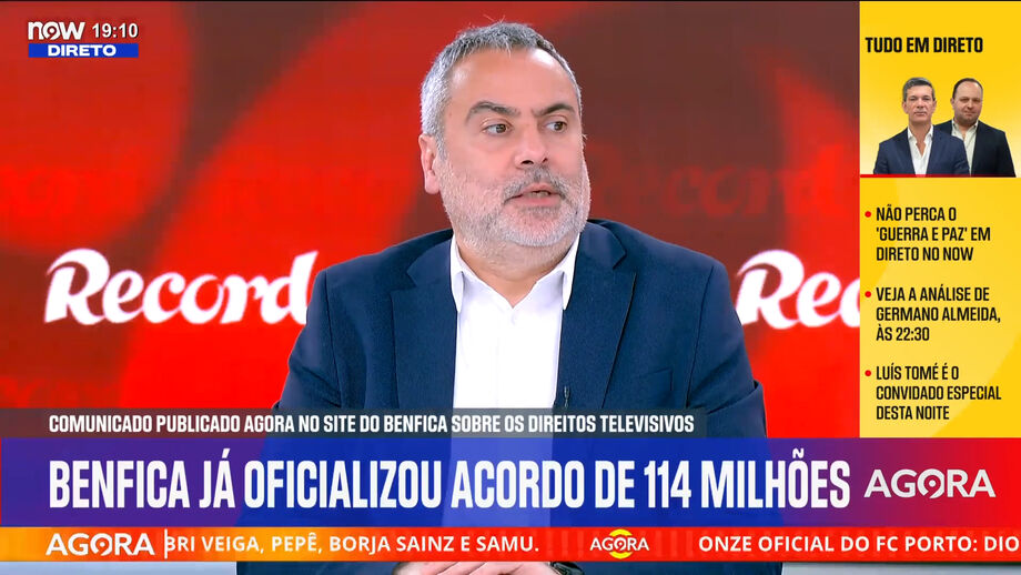 Sérgio Krithinas considera que é um "bom contrato" para as águias