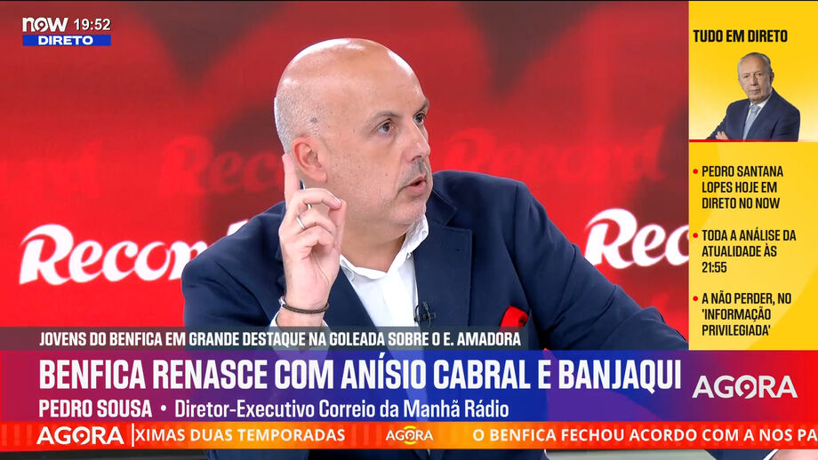 Renovação com os jovens da formação foi um tema em destaque no programa 'Record na Hora, no Now