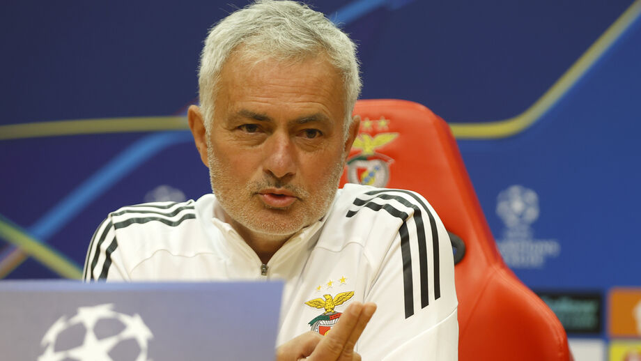 José Mourinho em conferência na Champions