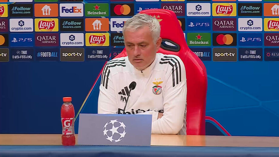 Conferência de imprensa de antevisão ao jogo da Champions ficou marcada por perguntas de jornalistas espanhóis sobre o reencontro do português com o técnico dos merengues 