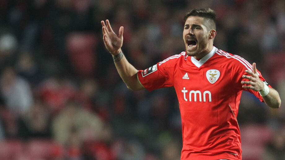 Javi García jogou no Benfica entre 2009 e 2012