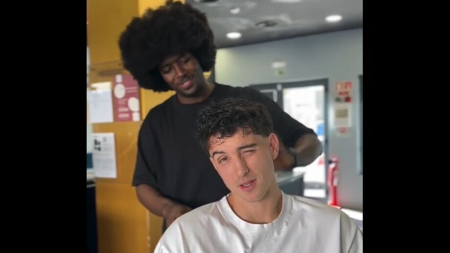 Manu Silva, António Silva, Tomás Araújo, Dahl, Samuel Soares e Alexandre Bah com novo penteado