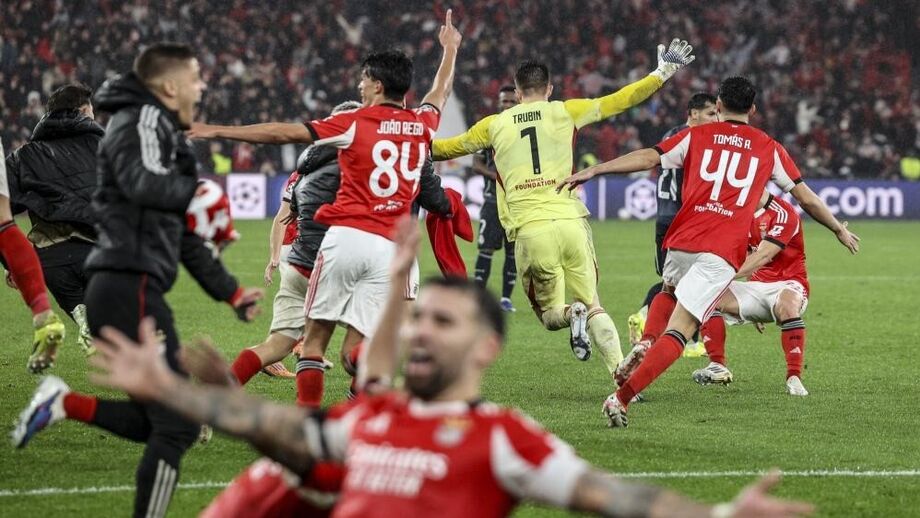 Golo de Trubin selou triunfo e deu o apuramento para o playoff da Champions