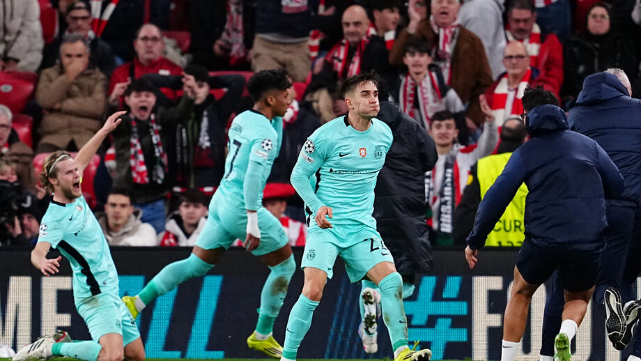 Fresnesda a festejar golo de Alisson