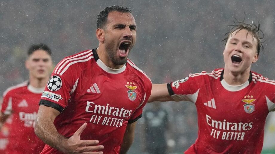 Pavlidis destaca a qualidade da equipa após golo de Trubin.
