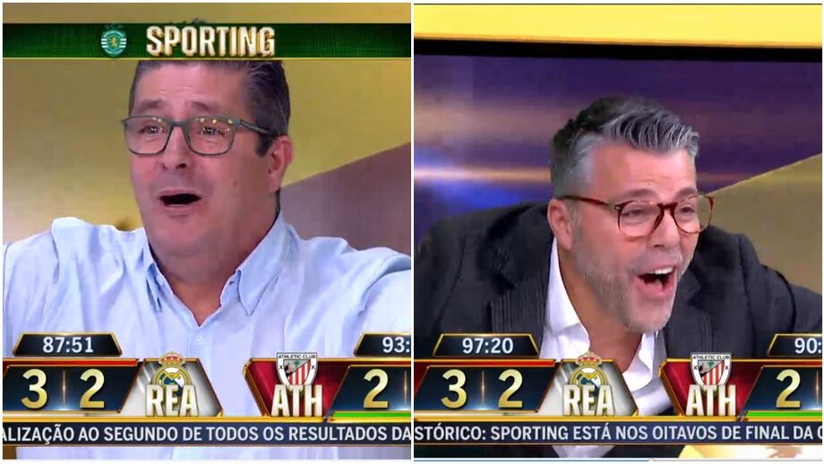 Comentadores vibraram com noite épica na Liga dos Campeões