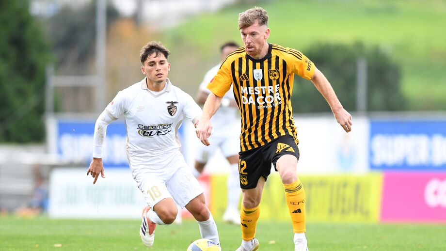 Arsénio, jogador do Lourosa, em destaque após contribuir para 12 golos na época