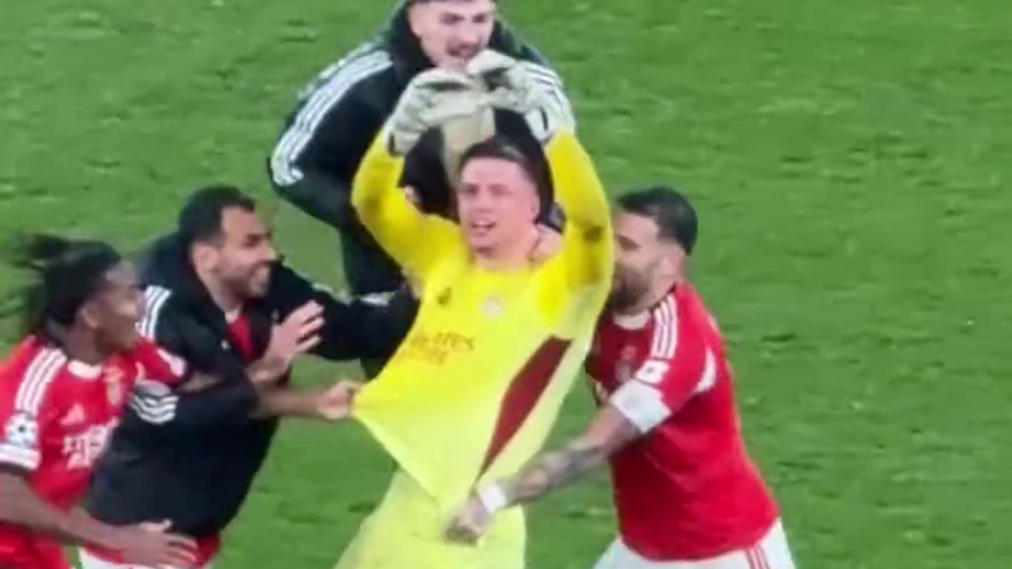 Maryna Halahan esteve no Estádio da Luz e partilhou tudo nas redes sociais