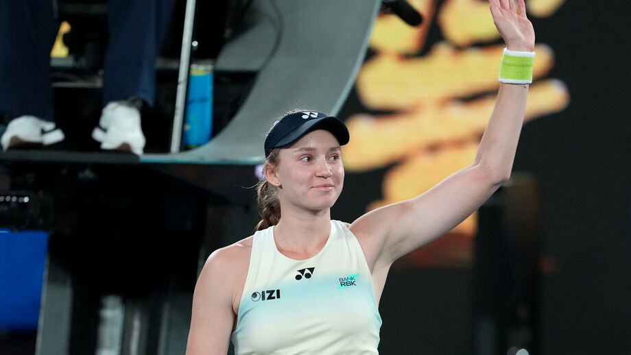 Elena Rybakina vence nas 'meias' do Open da Austrália