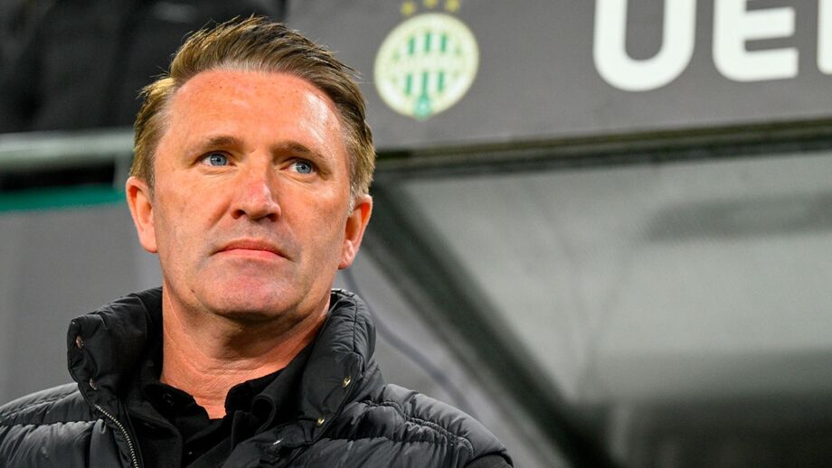 Robbie Keane focado no Ferencvaros