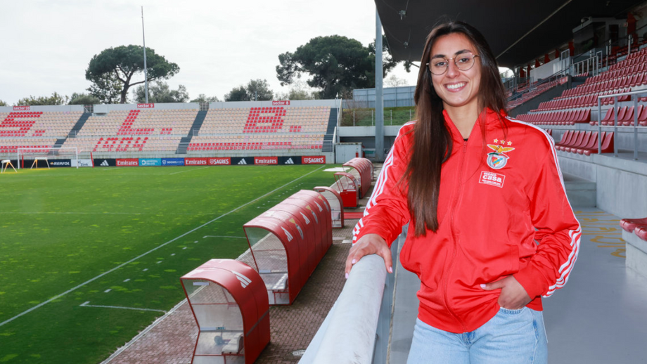 Catarina Amado, jogadora do Benfica e da Seleção Nacional feminina