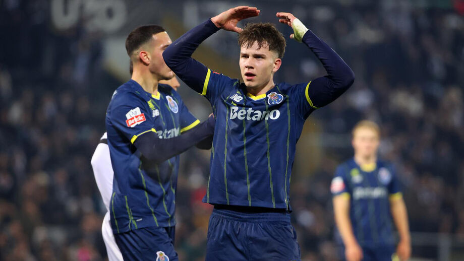 Pietuszewski esteve em destaque pelo FC Porto frente ao V. Guimarães