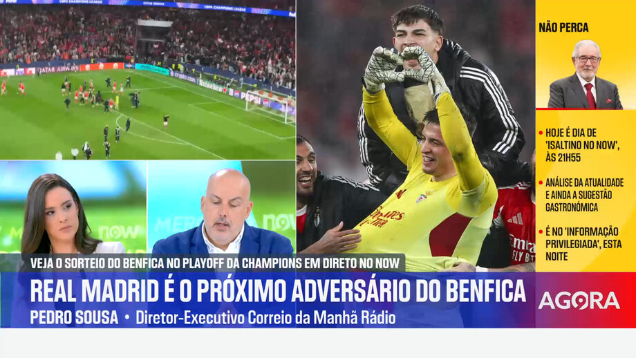 Pedro Sousa diz que presidente do Real Madrid pode ser pressionado para contratar treinador do Benfica