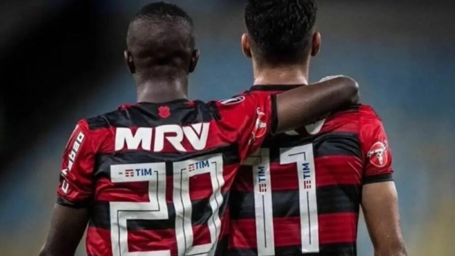 Paquetá homenageia Vini Jr. com o número 20 no Flamengo