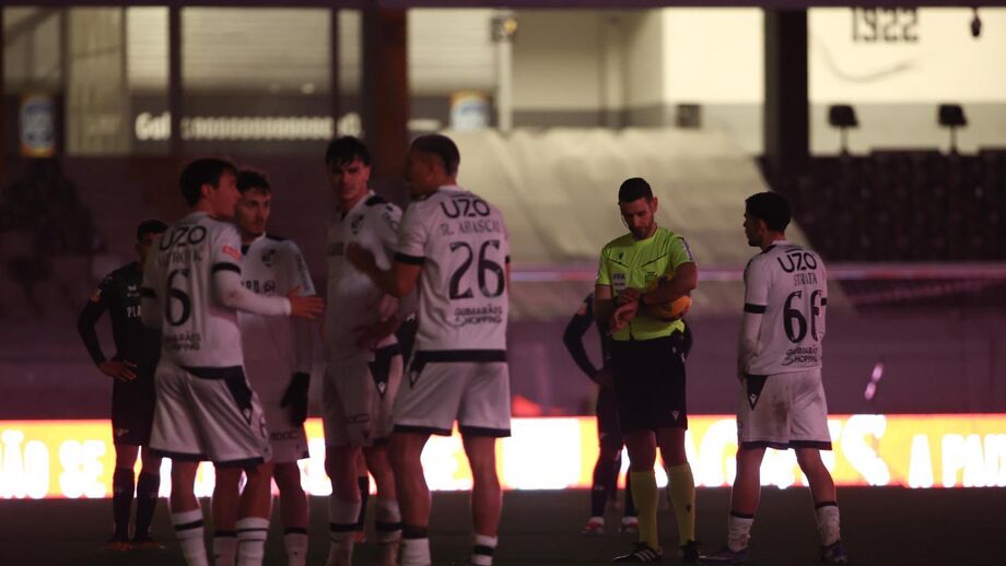 Apagão no V. Guimarães-Moreirense
