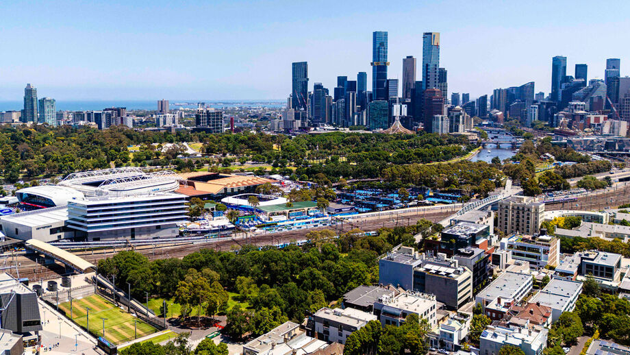 Melbourne é o palco do Open da Austrália
