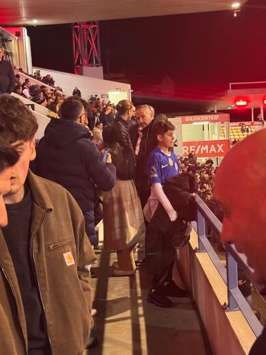 José Boto e Filipe Luís assistem ao Gil Vicente-Sporting em Barcelos