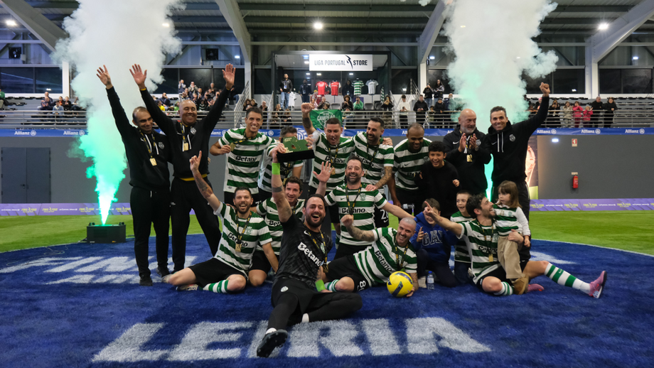 Sporting revalida título da Taça da Liga Legends