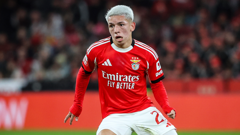 96. Gianluca Prestianni (Benfica) - 32.5 M€