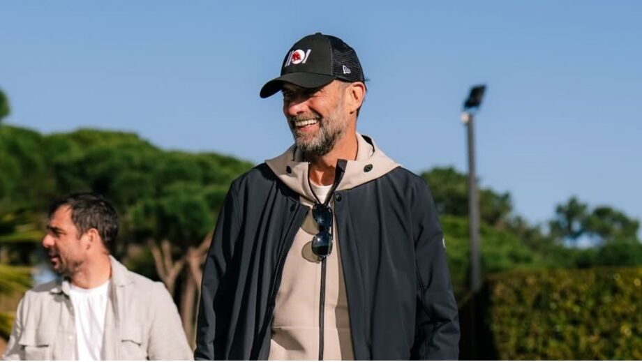 Jürgen Klopp visitou estágio do Leipzig no Algarve
