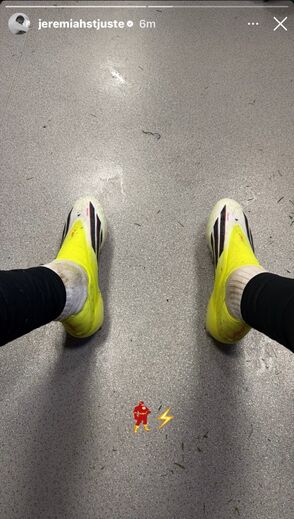 A imagem partilhada por St. Juste