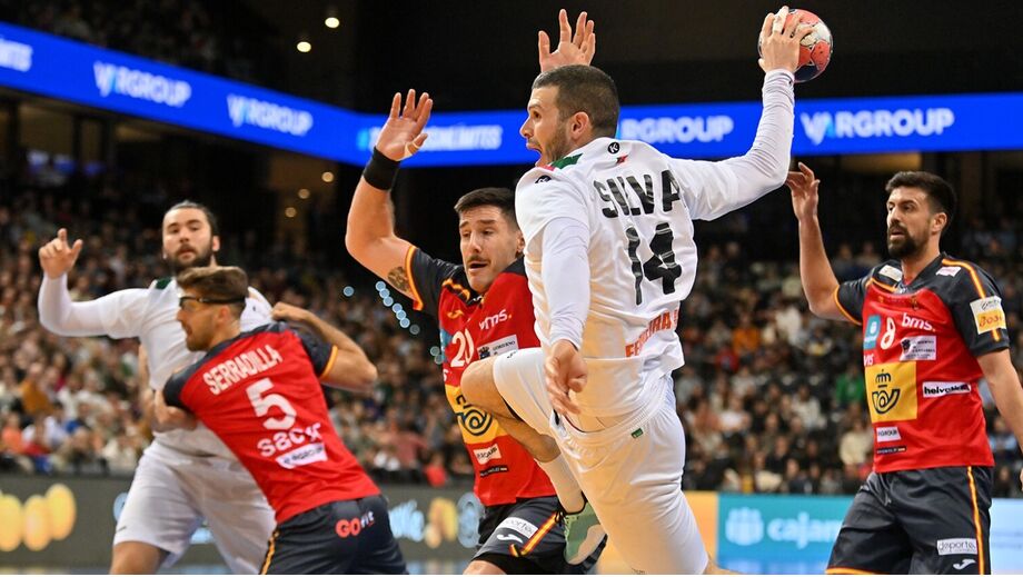 Portugal vence Espanha na preparação para o Europeu de andebol