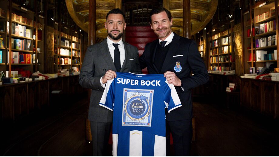 As primeiras imagens de Farioli após renovar com o FC Porto