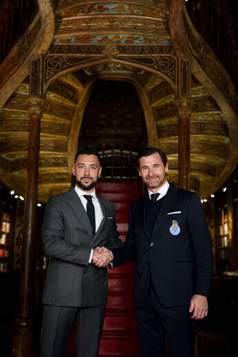 As primeiras imagens de Farioli após renovar com o FC Porto