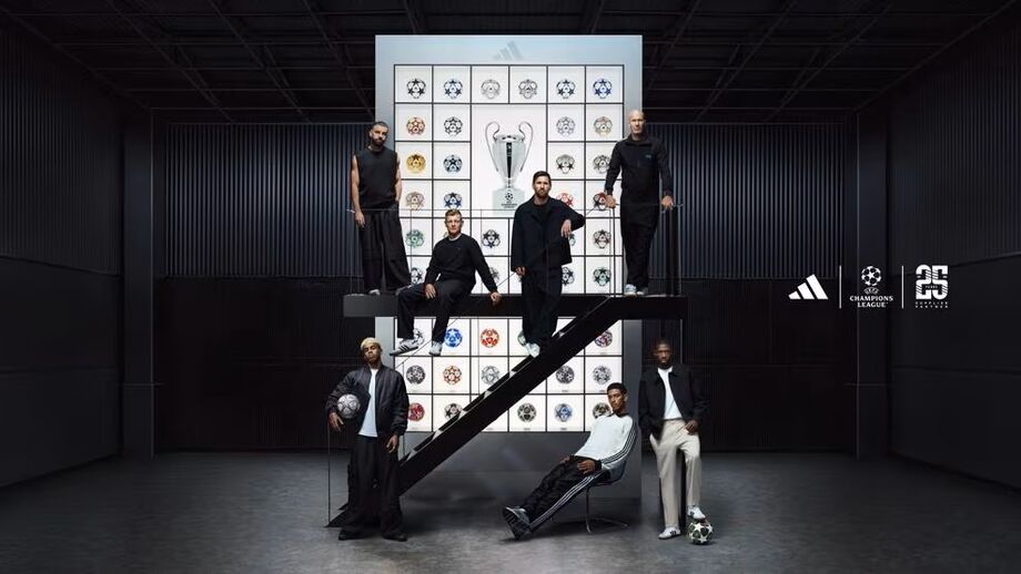 Adidas lança nova bola com sete ícones do futebol mundial