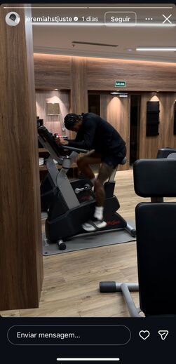 St. Juste treina no ginásio antes de definir futuro no Sporting