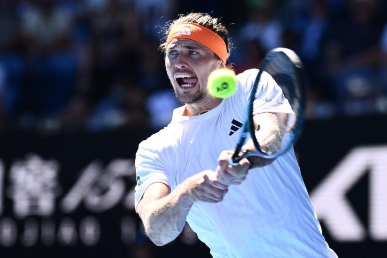 Zverev no Open da Austrália