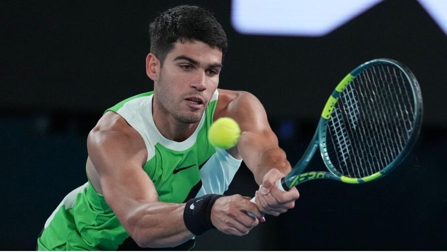 Alcaraz no Open da Austrália