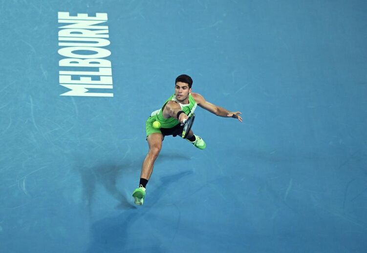 Alcaraz no Open da Austrália