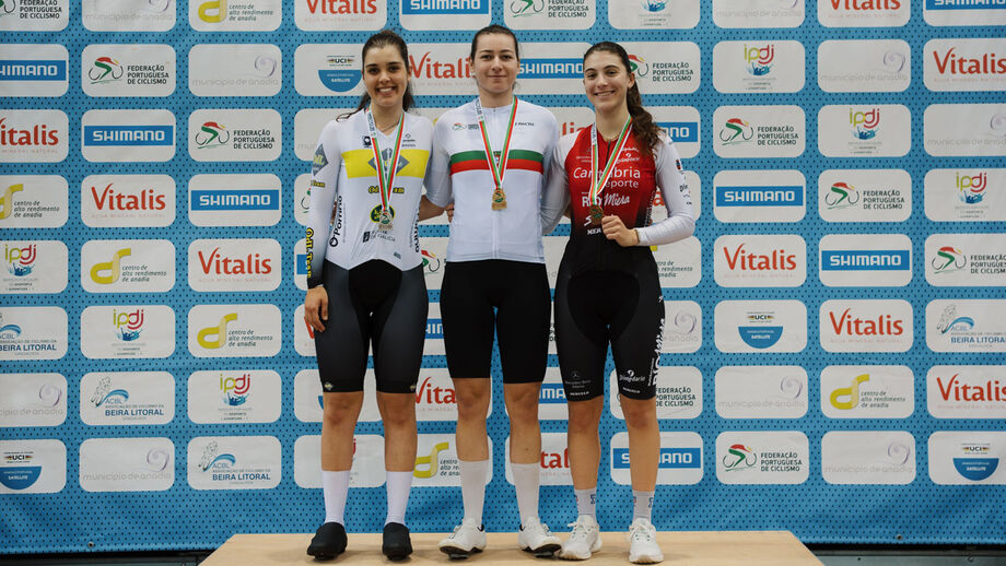 Daniela Campos conquistou os títulos de eliminação e scratch